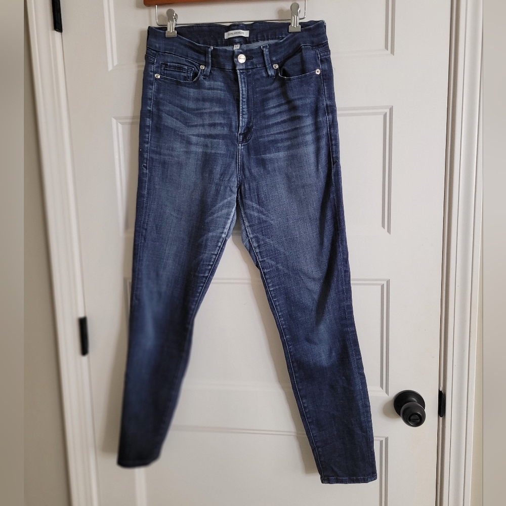 Good American 10/30 Goo Waist Women's Blue Jeans